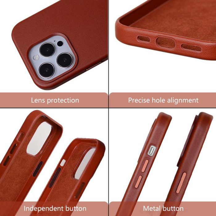 leather cases for iPhone 14 series