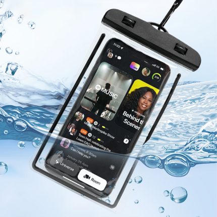 Waterproof bags for phones water test