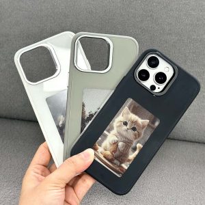 Three colors of handheld smart nfc phone case​