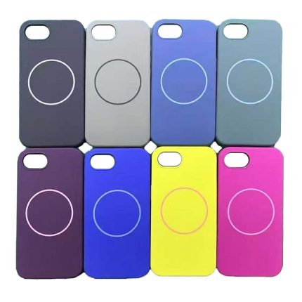 iPhone 16E silicone case in multiple colors