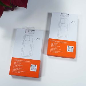 Liner packaging for ink screen phone case
