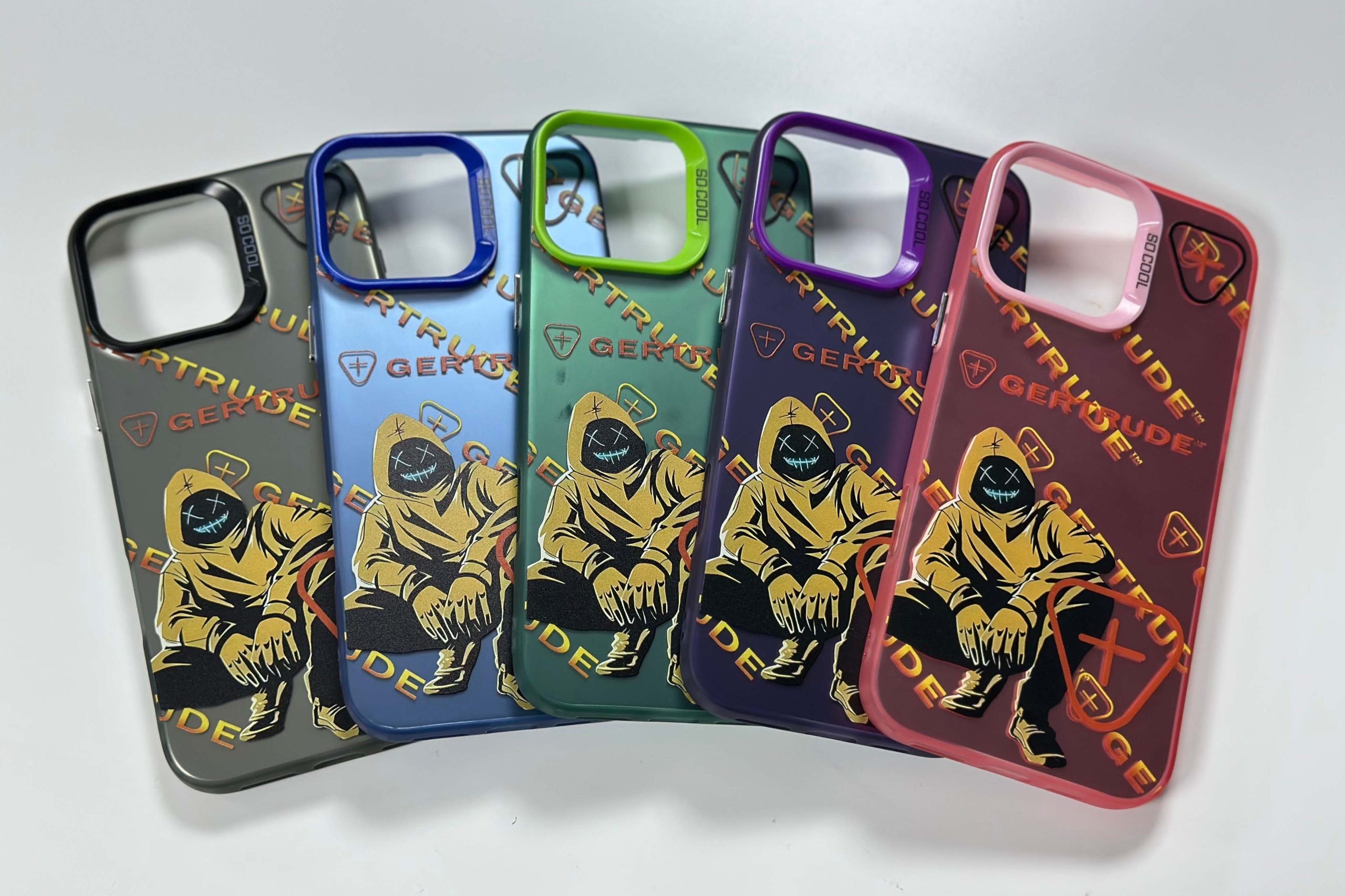 Custom phone cases maker OEM phone case samples showcasing phone case custom designs