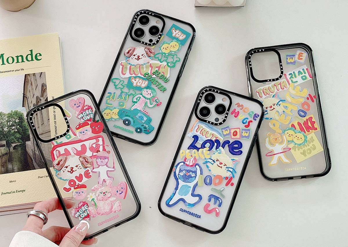 Colorful phone case custom designs by custom phone cases maker
